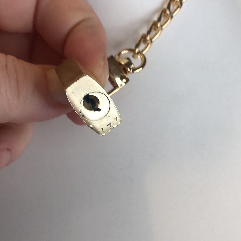 Non-Branded Gold Tone Chain Necklace For LV Lock Key 8” 16” 18” 23” 32” 42” 47” - Picture 13 of 16